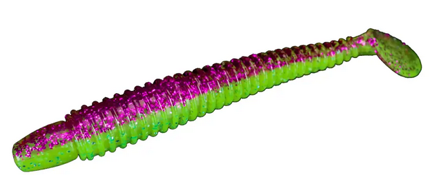 Lunker City Fishing Specialties Swimmin Ribster 4" Pimp Daddy #239