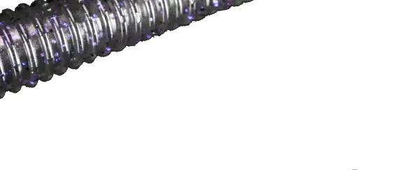 Lunker City Fishing Specialties Swimmin Ribster 4" Smoke Purple Pepper #221