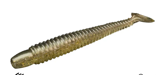 Lunker City Fishing Specialties Swimmin Ribster 4" Tennesse Flash  #263