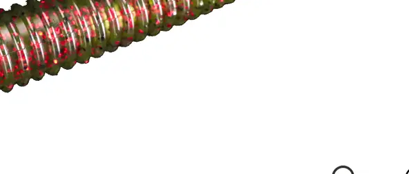 Lunker City Fishing Specialties Swimmin Ribster 4" Watermelon Red Flake #144
