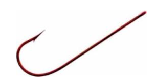 Hook TEAM CRAPPIE RED SNELL SZ. 1