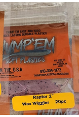 Thump'Em Wax Wiggler 1" Raptor