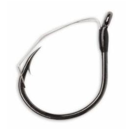 sports specialist VMC Wacky weedless black nickel #1/0 6pk