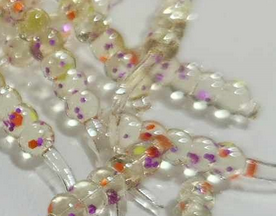 Thump'Em Wax Wiggler 1" Tropical Glow Wonder*/
