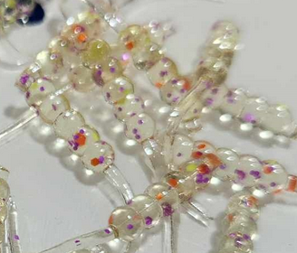 Thump'Em Wax Wiggler 1.35" Tropical Glow Wonder/