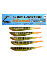 Lure Lipstick Lure LipStick Split Tail 4" 3-D  Perch