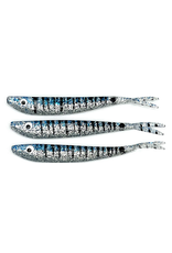 Lure Lipstick Lure LipStick Split Tail 4" Blue Ice Log Perch