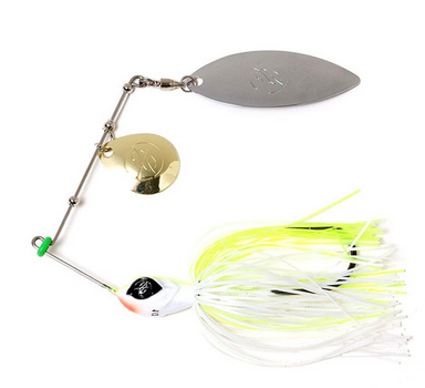 sports specialist GOOGAN ZINGER 1/2OZ. SPINNERBAIT CHARTREUSE WHITE