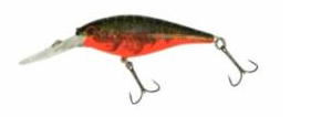 BER.FLICKER SHAD #5 RED TIGER