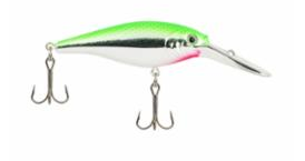 Berkley Flicker Shad # Lime Chrome