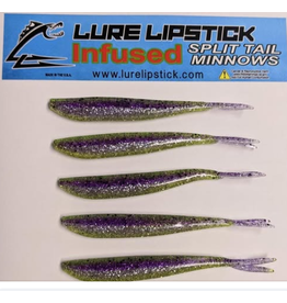 Lure Lipstick Lure Lipstick Split Tail 4" Pinconning Paralyzer