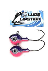 Lure Lipstick Lure Lip Stick Walleye Jigs 2 pk. Purple Ice Killa 1 oz.