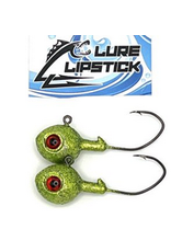 Lure Lipstick Lure Lip Stick Walleye Jigs 2 pk. Antifreeze 1/2 oz.