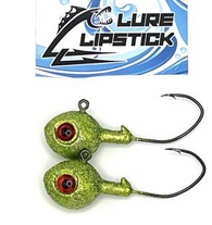 Lure Lipstick Lure LipStick Walleye Jigs 2 pk. Antifreeze 1/2 oz.