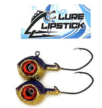 Lure Lipstick Lure Lip Stick Walleye Jigs 2 pk. Crown Royal 1 oz.