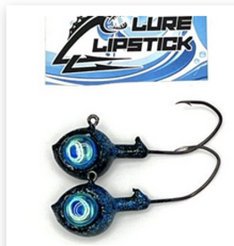 Lure Lipstick Lure Lip Stick Walleye Jigs 2 Pk. Azz Wuppin 3/4oz.