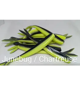 wyandotte Motor City Minnow June Bug/Chartreuse Tail