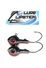 Lure Lipstick Lure LipStick Walleye Jigs 2 pk. Vampire 3/4 oz.