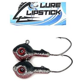 Lure Lipstick Lure Lip Stick Walleye Jigs 2 pk. Vampire 3/4 oz.