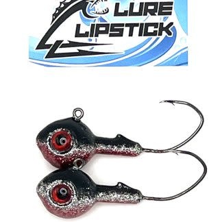 Lure Lipstick Lure Lip Stick Walleye Jigs 2 pk. Vampire 3/4 oz.
