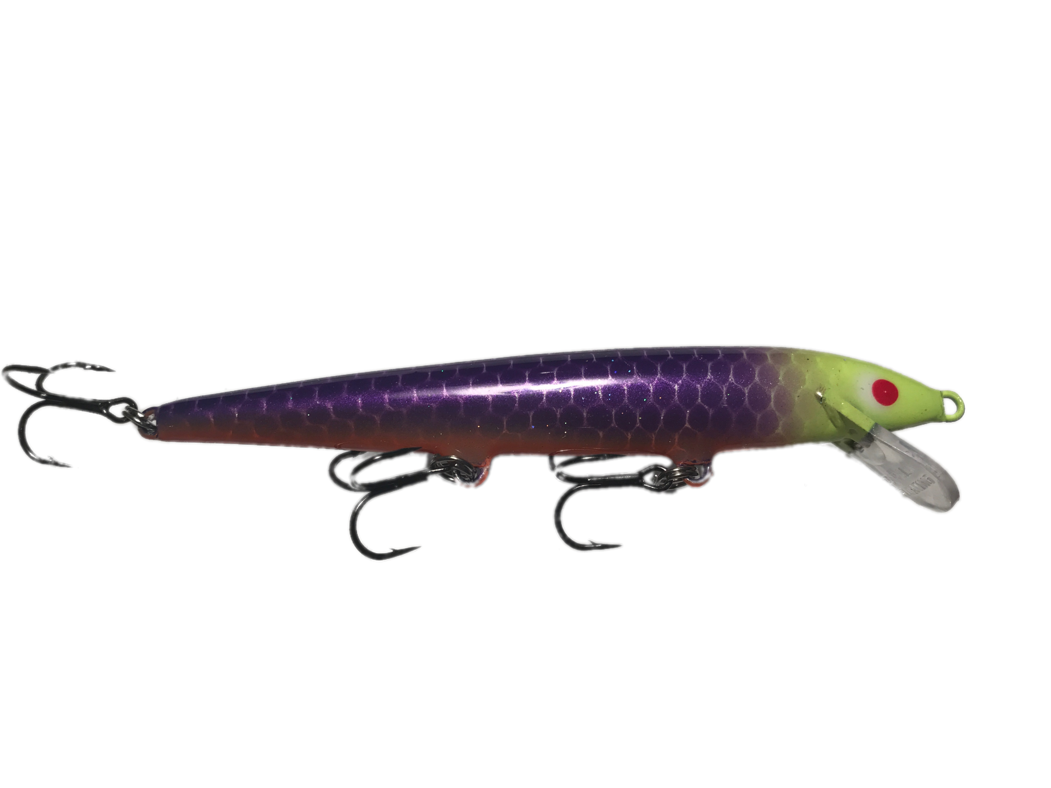 Rapala WCustom Rapala F-11 Grape Lemonhead **