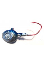 Marsh Tackle Jig Head Minnow Blue Ice 3/4oz . 3pk.*