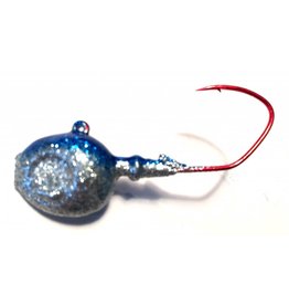 Marsh Tackle Jig Head Minnow Blue Ice 3/4oz . 3pk.*