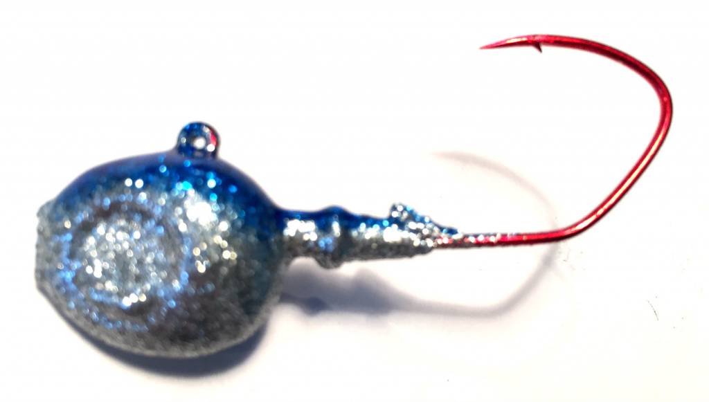 Marsh Tackle Jig Head Minnow Blue Ice 3/4oz . 3pk.*