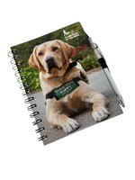 Yellow Lab Spiral Notebook with Pen