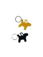 Leather Paw Print Keyring - Guide Dogs for the Blind