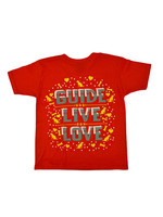 Youth Guide,Live,Love Crew Neck Tee
