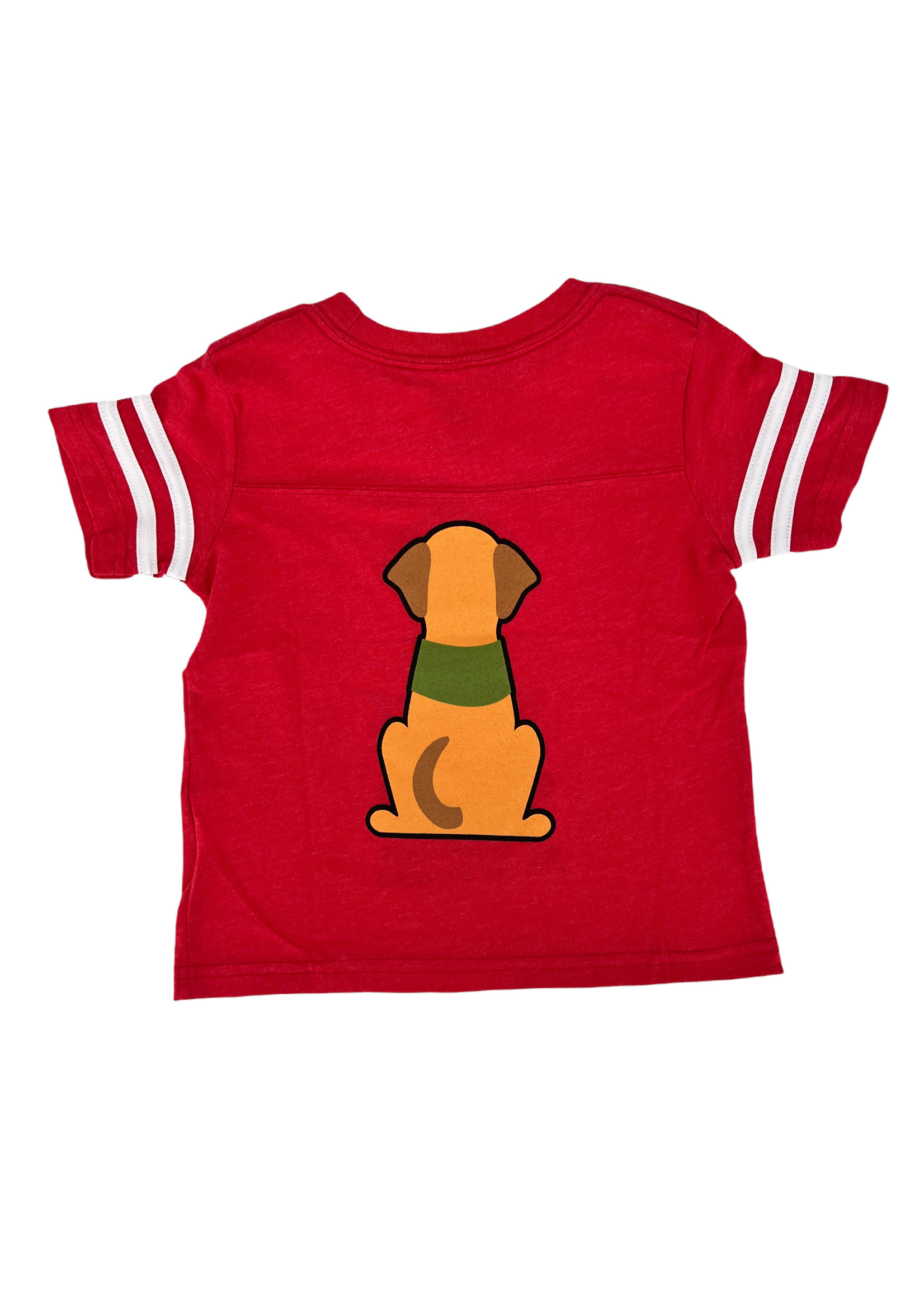 Toddler Tee - Yellow Lab in Puppy Jacket