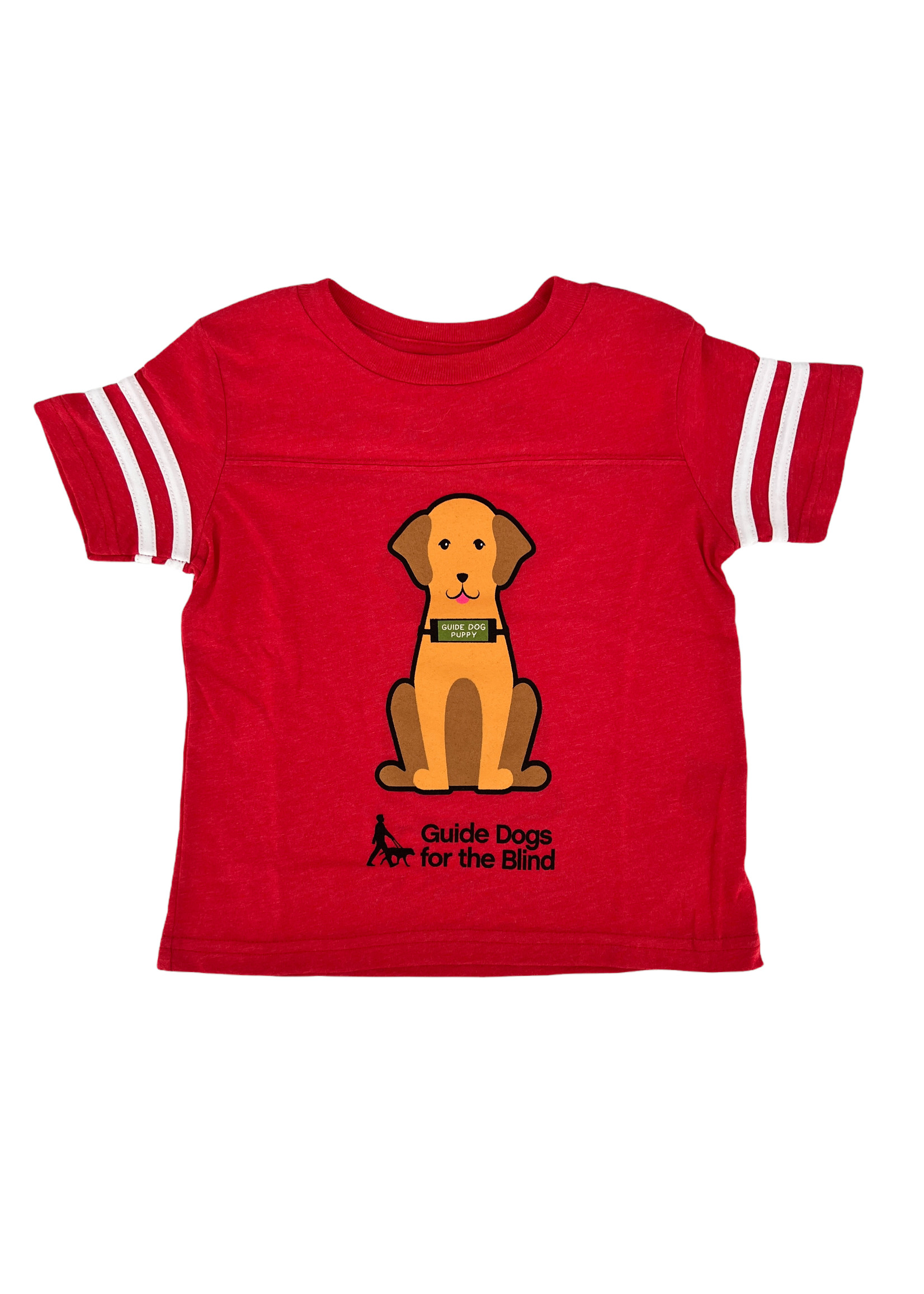 Toddler Tee - Yellow Lab in Puppy Jacket