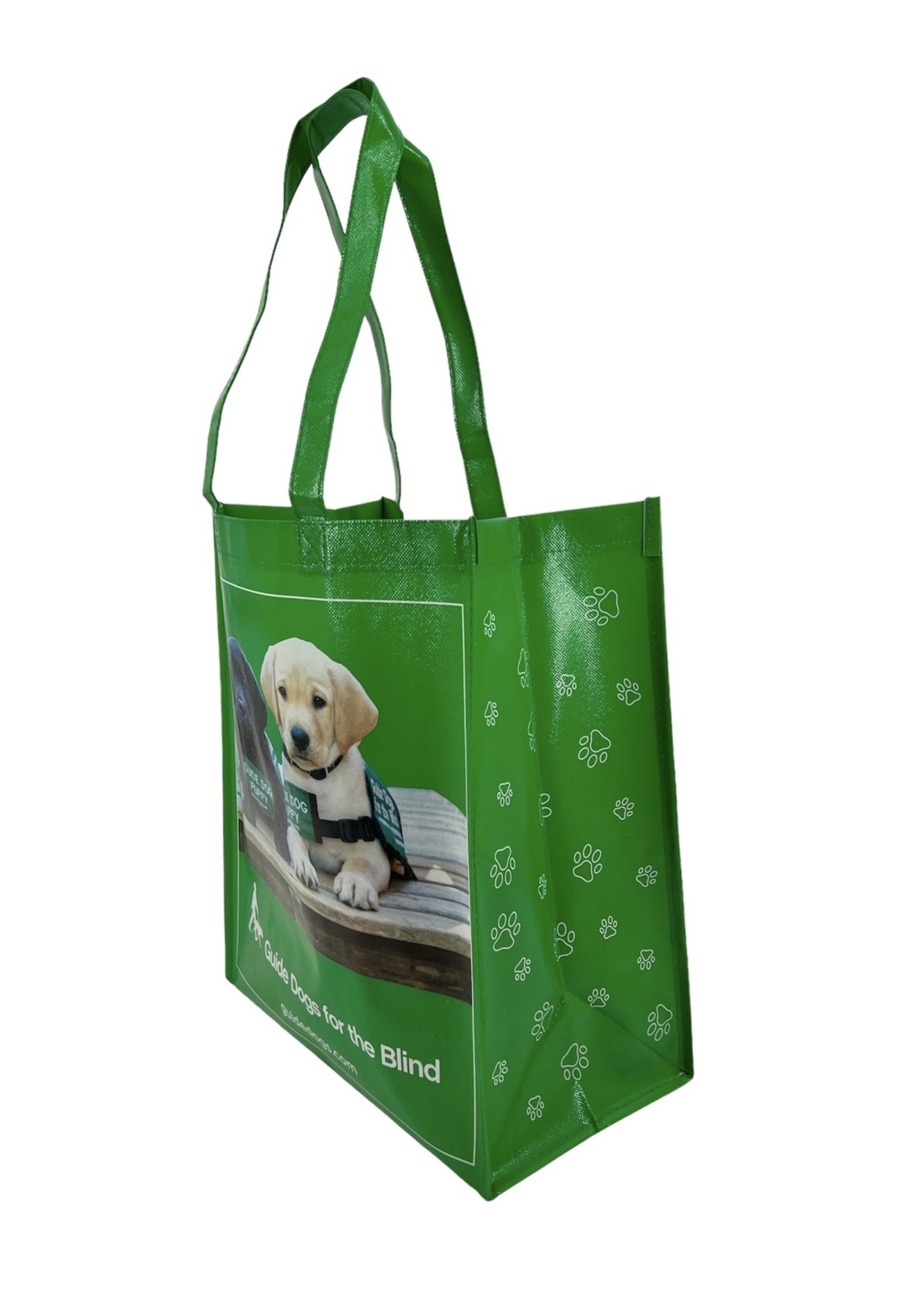 Photo Bag - Puppies - Green