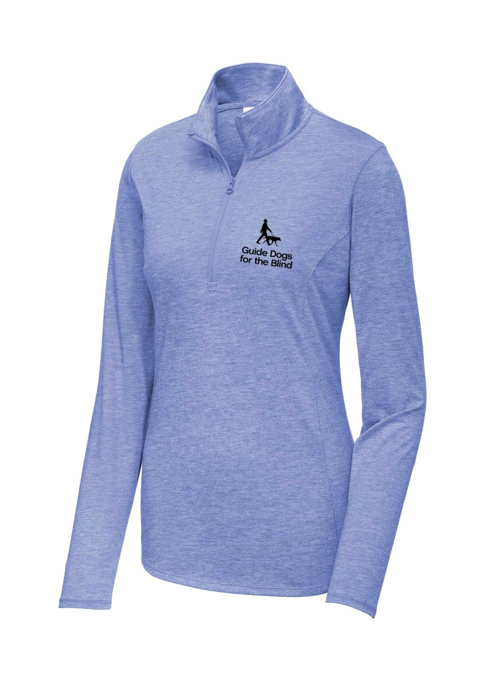 Adult Contoured Tri Blend 1/4 Zip Pullover