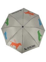 3 stages of a Guide Dog Umbrella - Gray