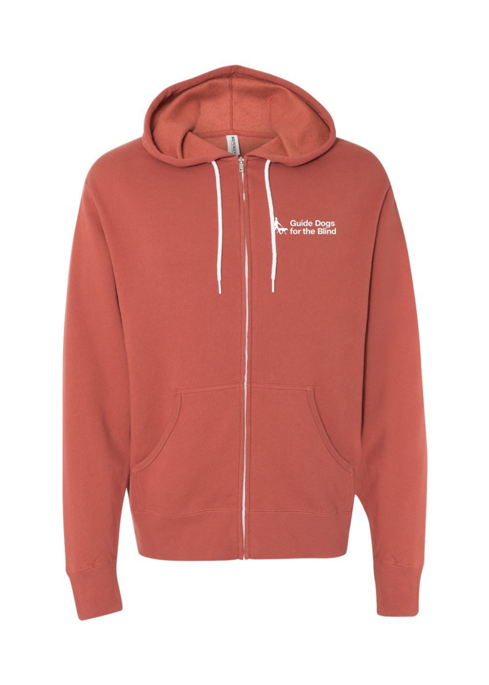 Adult Relaxed GDB Letters Zip Hoodie