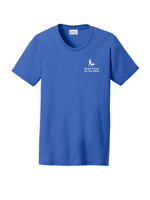 Contoured Crewneck Logo Tee