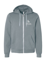 Relaxed Logo Full Zip  Hoodie