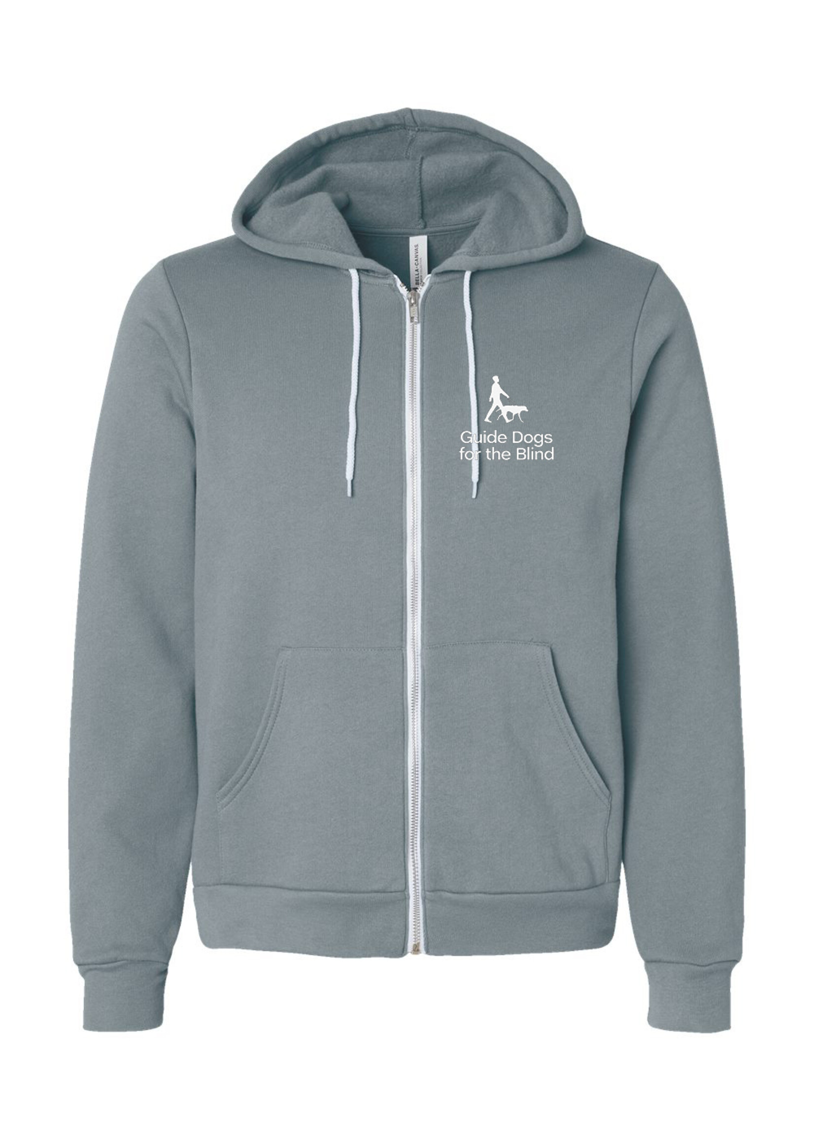 Relaxed Logo Full Zip  Hoodie
