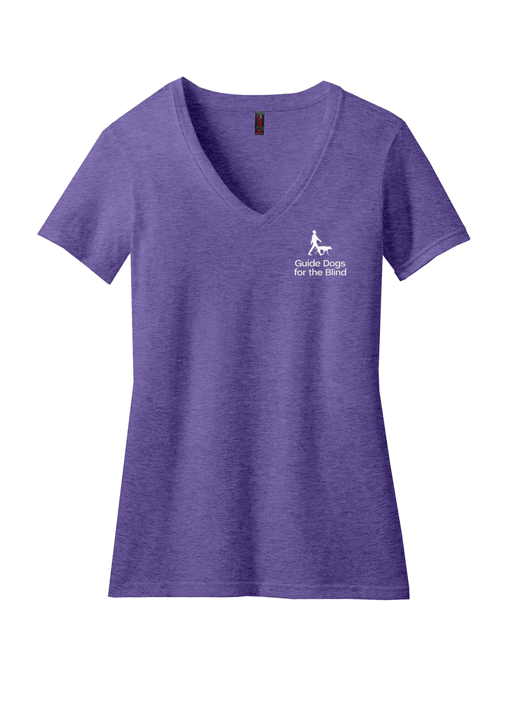 Contoured Paw Print V Tee
