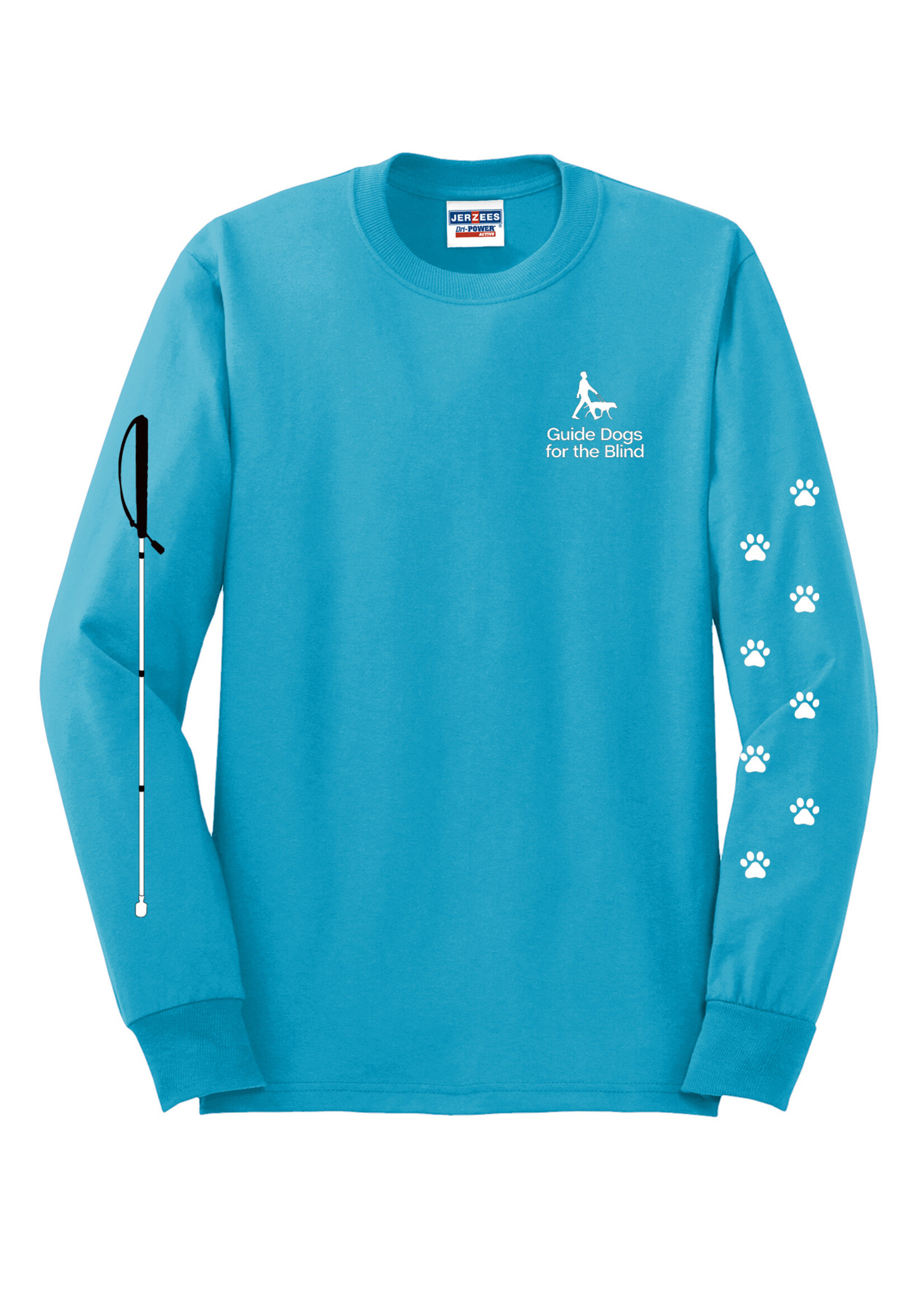 Relaxed Cane & Paws LS Tee