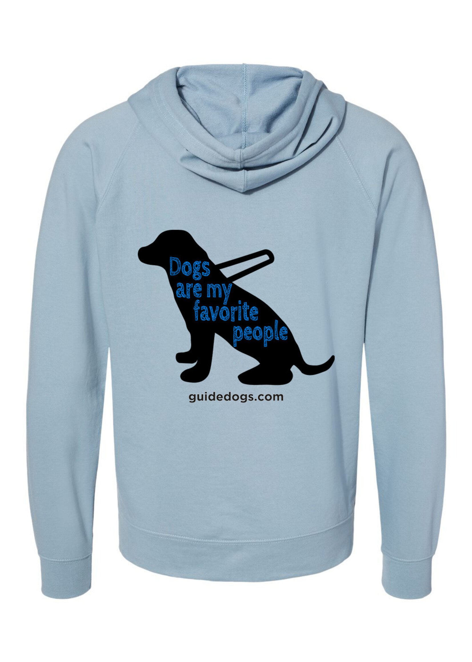 Relaxed DAMFP Blk Lab Zip Hoodie