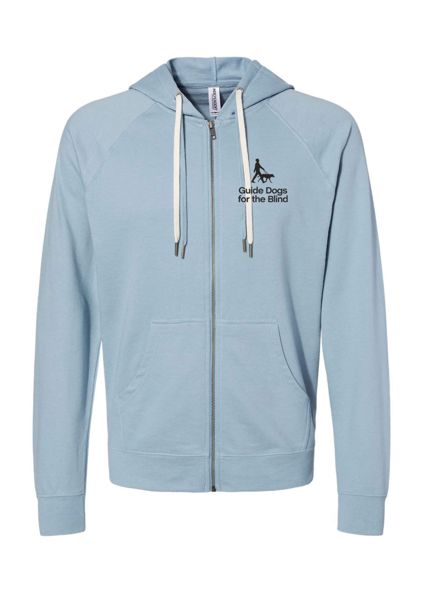 Relaxed DAMFP Blk Lab Zip Hoodie