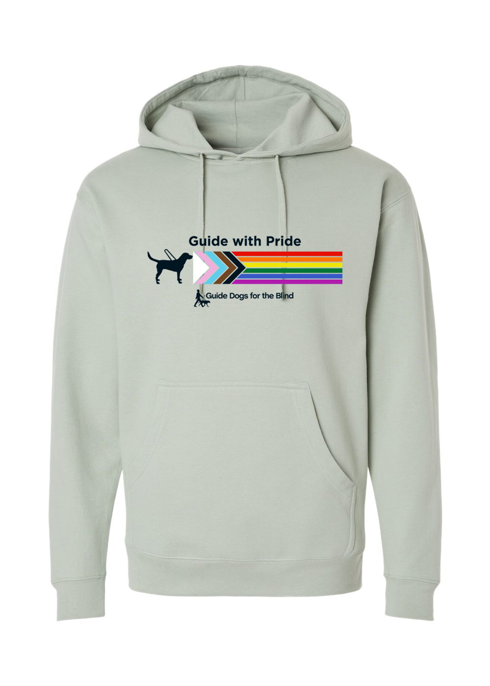 Relaxed Fit Pride Flag Pullover Sweatshirt
