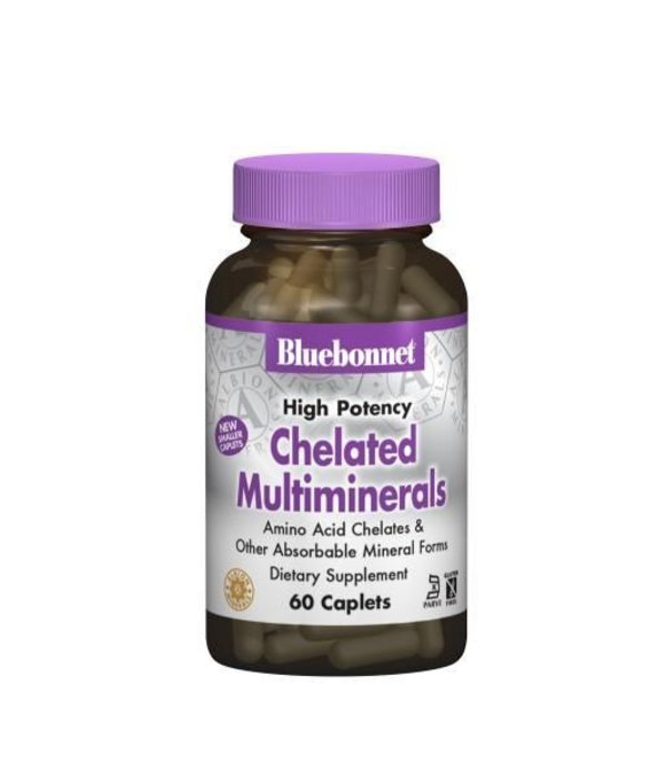 Bluebonnet BB Chelated Multiminerals w/ Iron 120ct 00