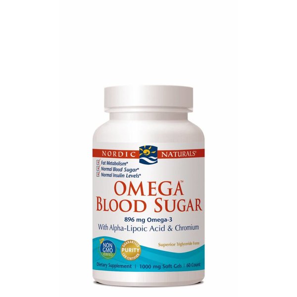 Omega Blood Sugar 896 mg 60 ct