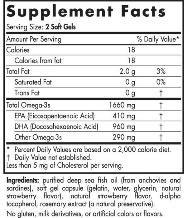 Nordic Naturals Nordic Naturals DHA Xtra 1660 mg 60 ct