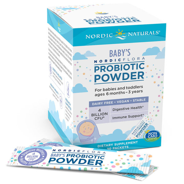 Baby's Nordic Flora Probiotic Powder 4 Billion 30ct
