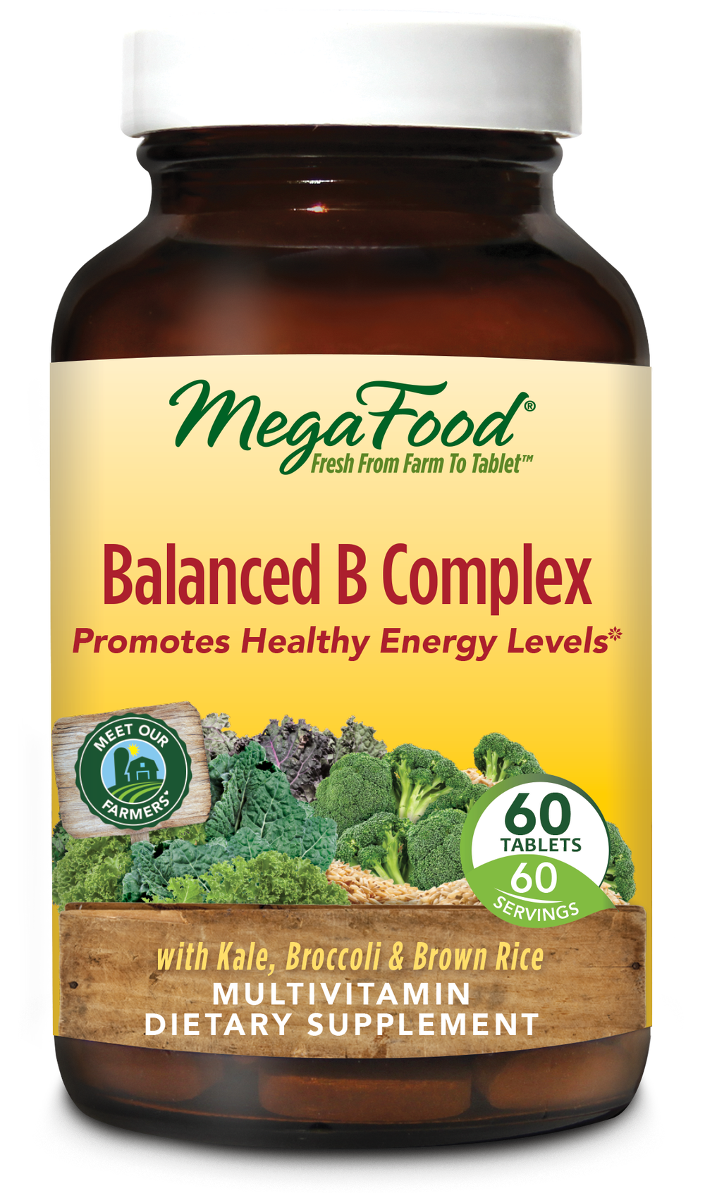 MegaFood Balanced B Complex 60 ct To Your Health